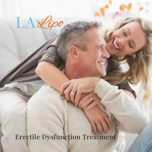 LA-EMS West Barnes treatment - happy couple together.