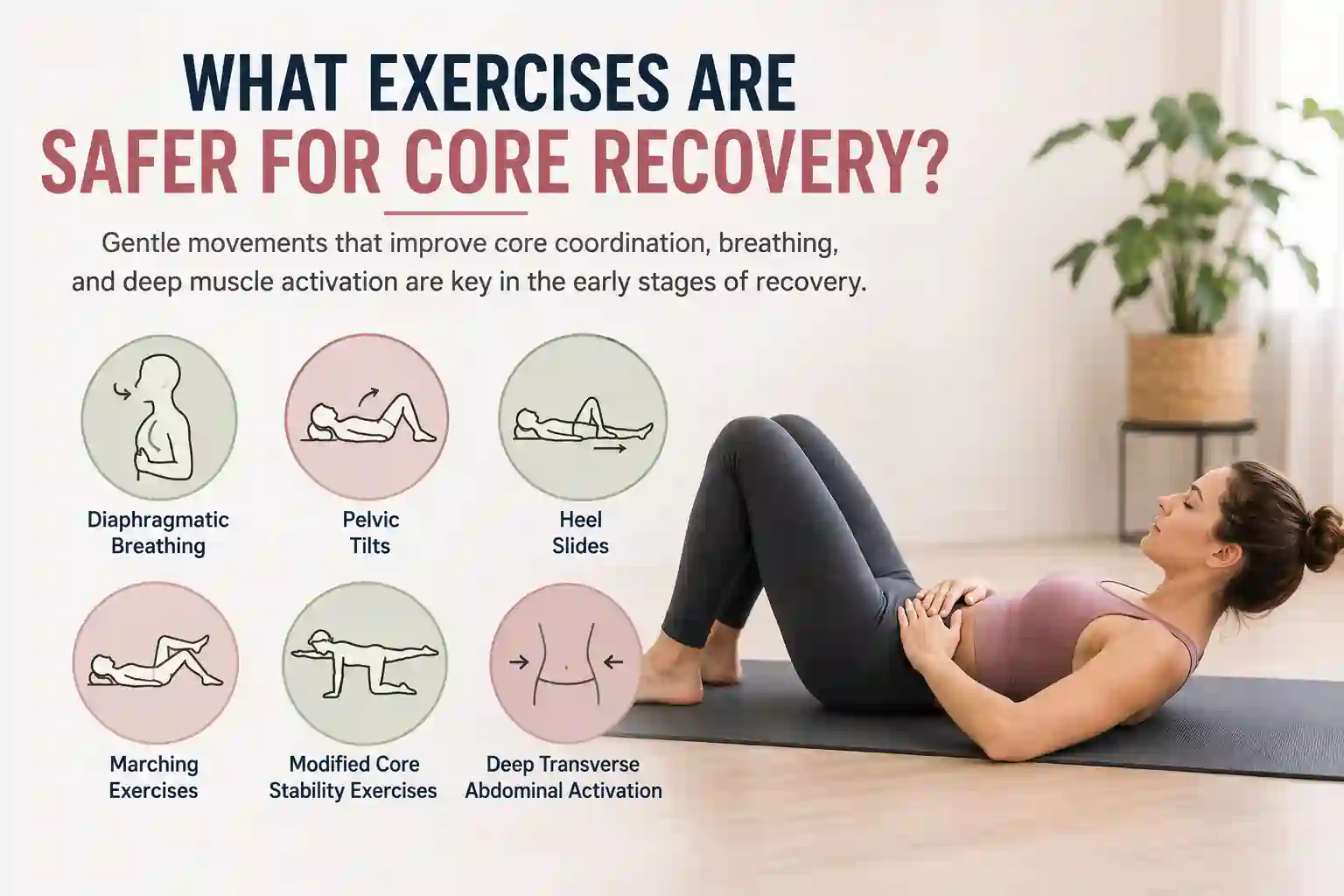 What Exercises Are Safer for Core Recovery West Barnes
